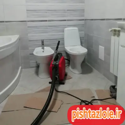 حل مشکل گرفتگی توالت در پاکدشت